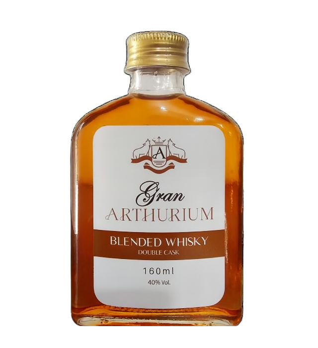  Garrafinha Blended Whisky Gran Arthurium 160 mL